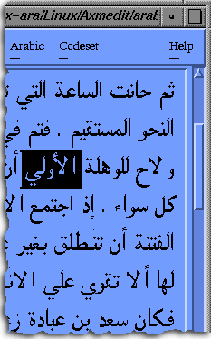Axmedit Arabic Motif Text Editor